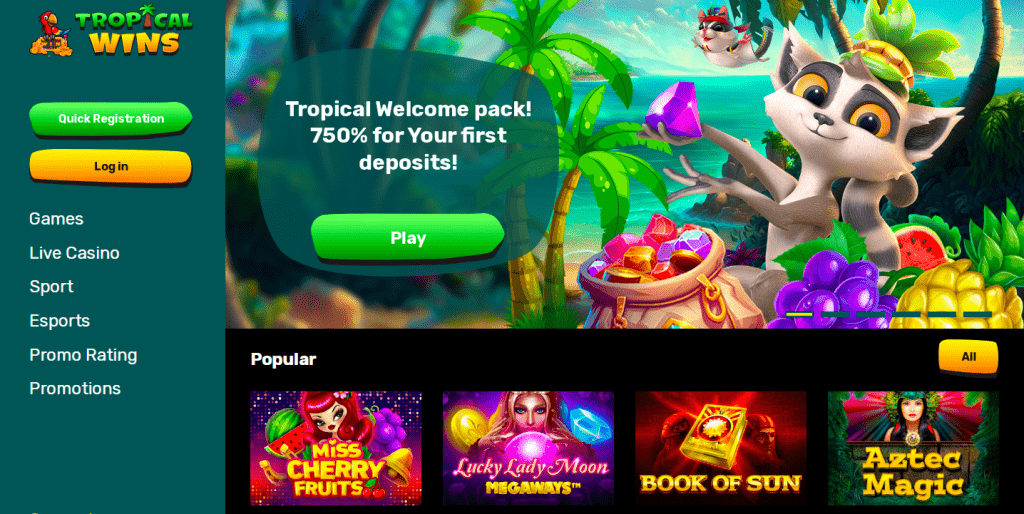 Tropical Wins casino